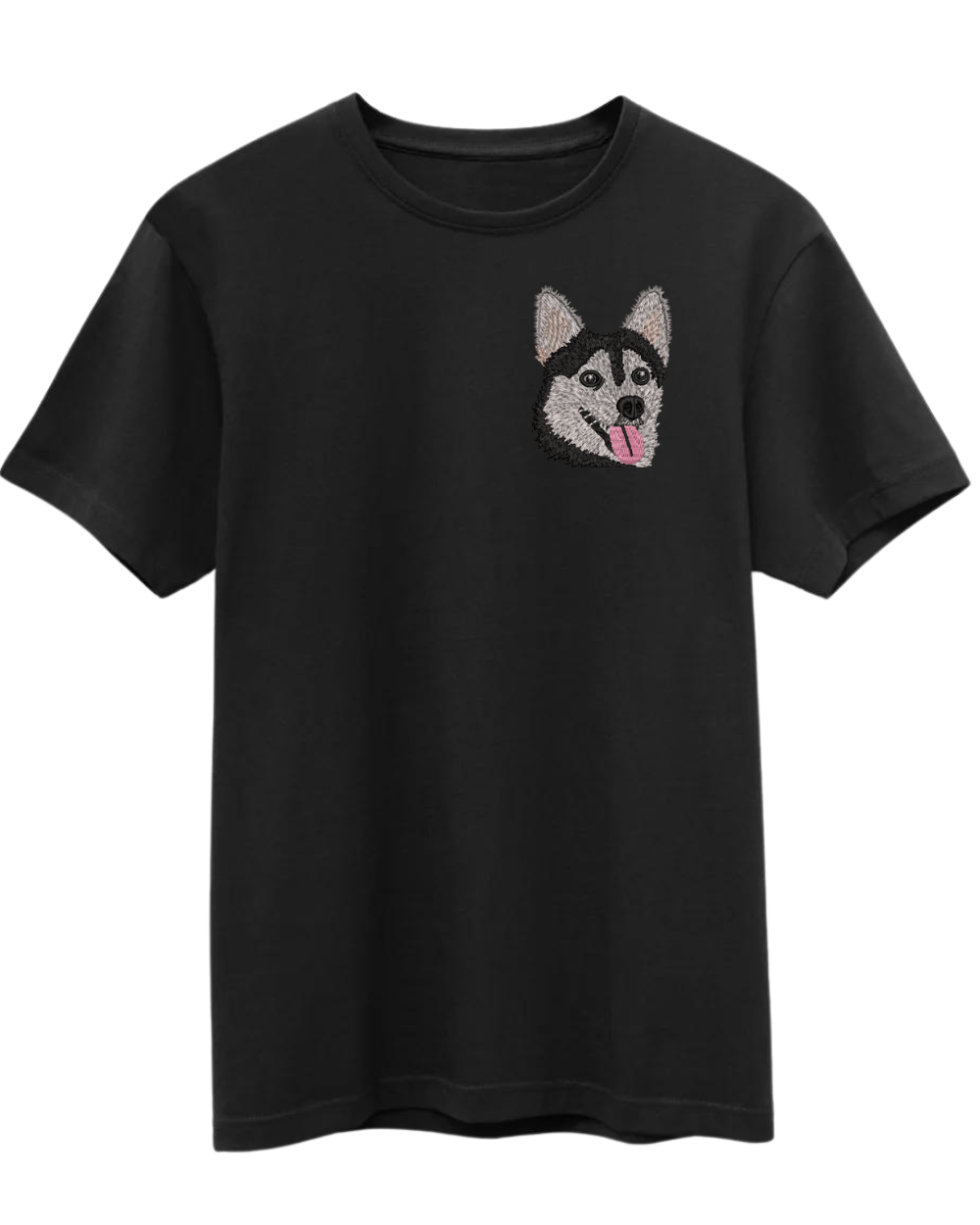 Custom Embroidered Pet T-Shirt - Organic California Cotton