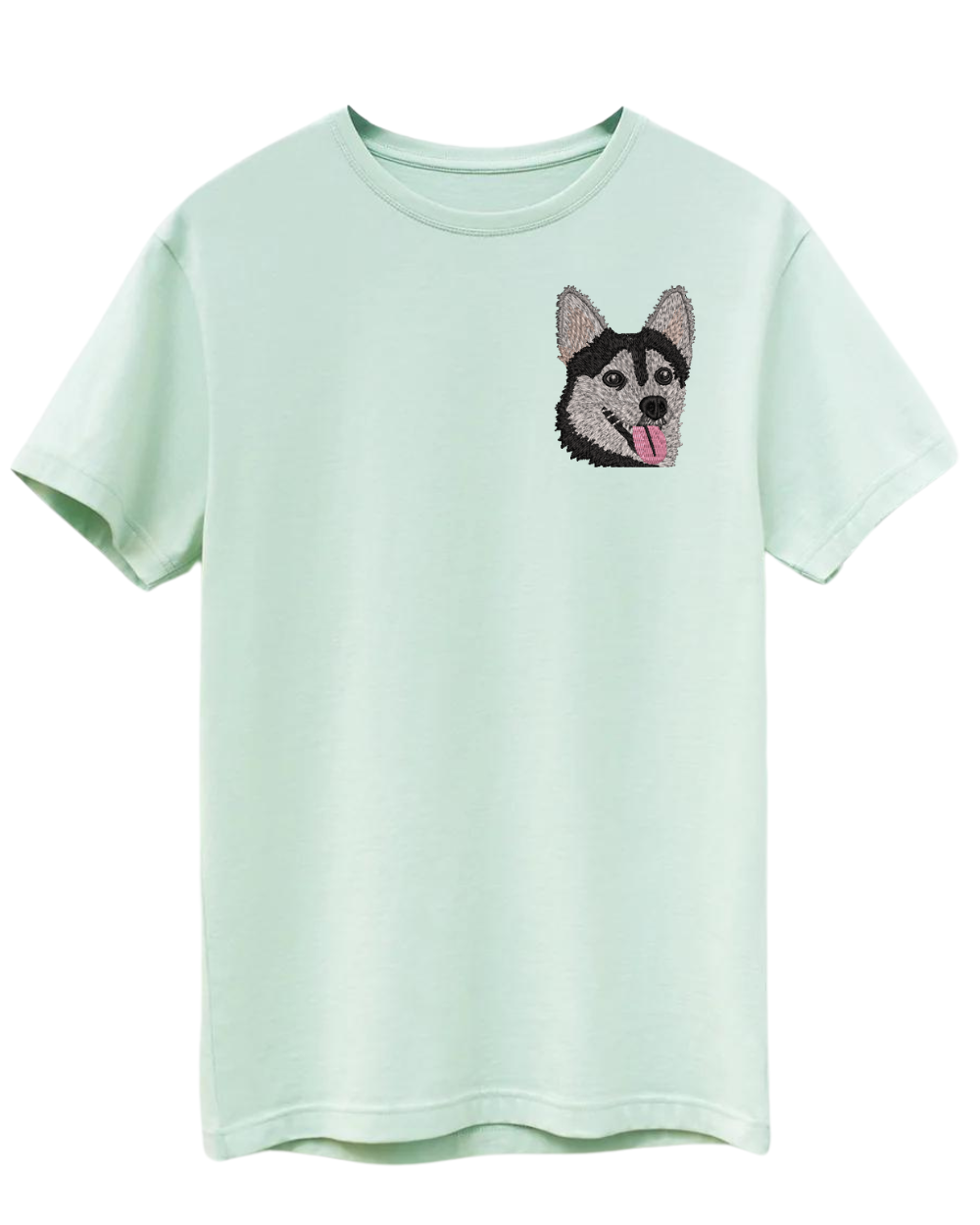 Custom Embroidered Pet T-Shirt - Organic California Cotton