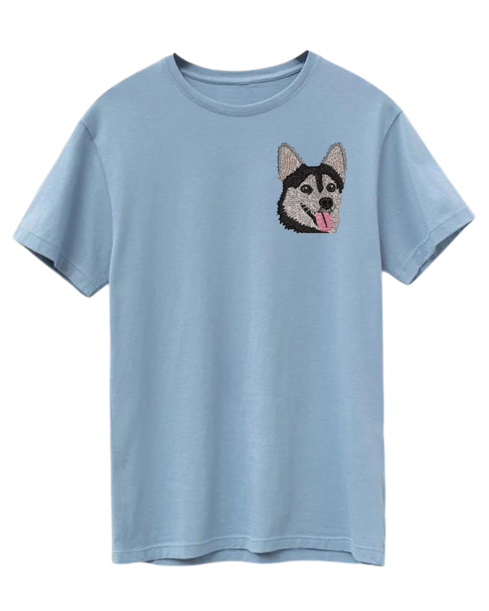 Custom Embroidered Pet T-Shirt - Organic California Cotton