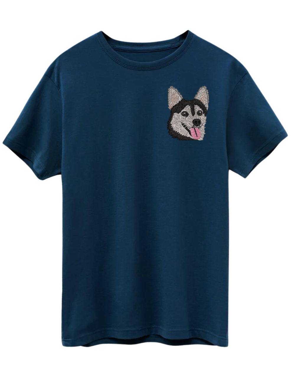 Custom Embroidered Pet T-Shirt - Organic California Cotton